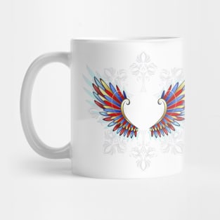 Stained Glass Wings ( Rainbow Wings ) Mug